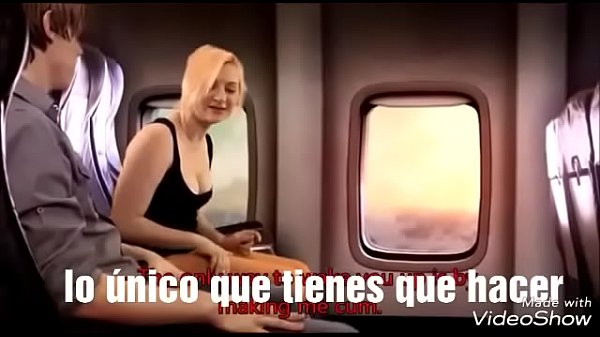 Atrapado en el cuerpo de una mujer - porno de transformación en un avión