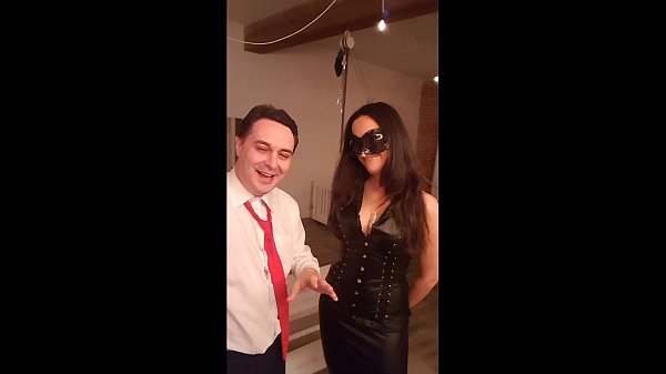 Princess Marx squeezes and slaps Andrea Dipr&egrave_'_s balls