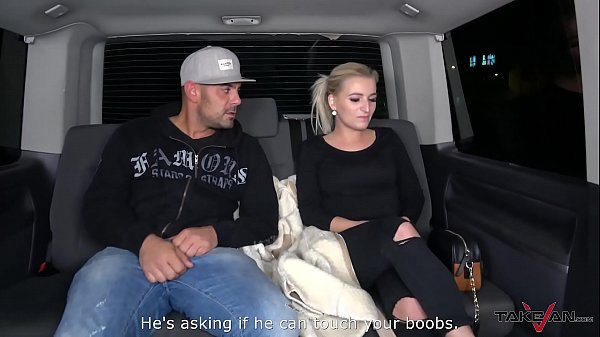 Blonde Amateur Eats Loads of Jizz After Van Sex