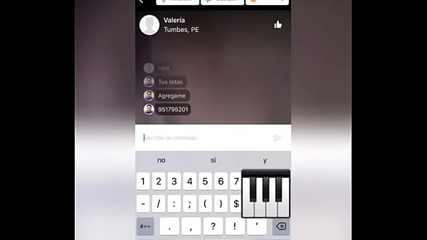 Whore shows me everything on camera