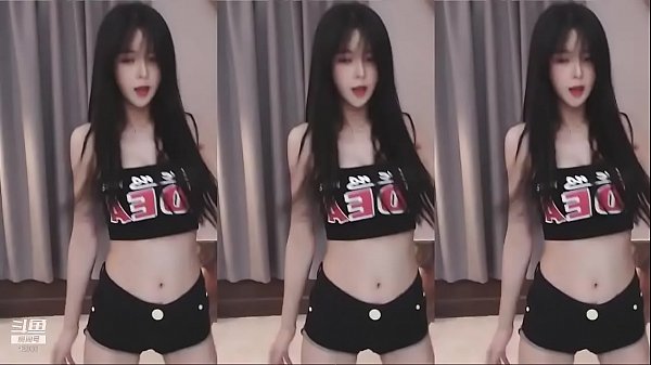 Chinese girl dances slim body