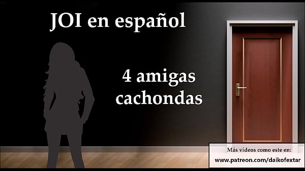 JOI - 4 amigos te quieren en su fiesta. Voz española.