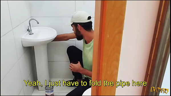 I paid the plumber to unclog the sink and clog my ass (COMPLETE ON RED)