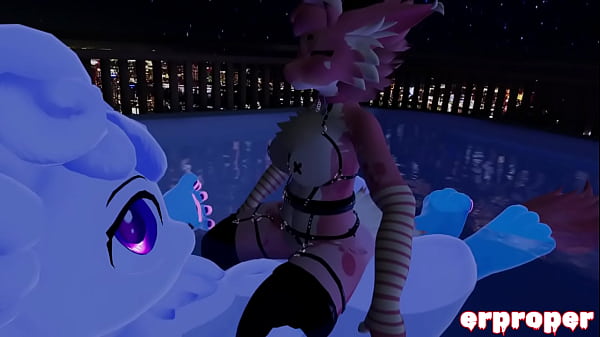 Vrchat Draco saugt und fickt Alolan Vulpix