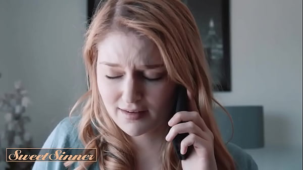 SWEET SINNER - Ginger Hottie Gets Fucked In All Positions On Her Professor'_s Bed And Gets His Cum All Over Her Pussy