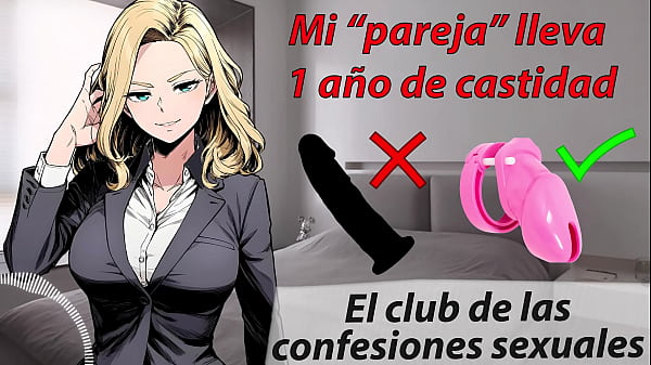 Meu namorado está em castidade há anos. Usamos um vibrador, o pau dele não é necessário. História erótica.