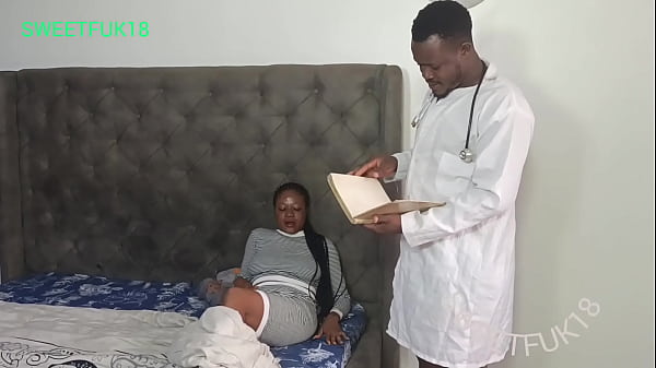 I feel like falling sick everyday this doctor really knows how to handle my Young pussy I can'_t get enough of this black Cork