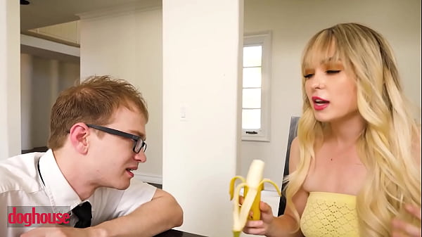 DOG HOUSE - Hot Babe Asks Her Step Uncle For Help With Her Homework But He Has Other Ideas In His Mind