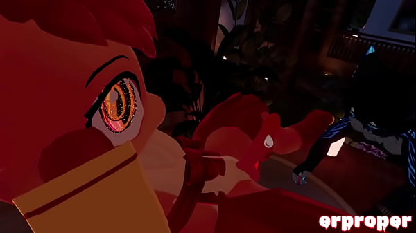 Vrchat vuplpix wird von einem Pelz geblasen