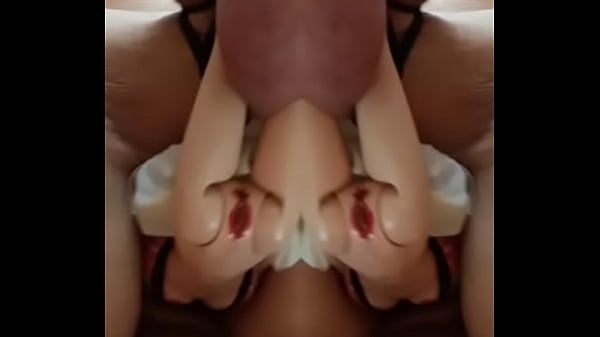 MIRRanuz BARBIE lila Pferdeschwanz, ihre Beine fangen meine Eier ein, während ihr Kopf meinen Anus mit FORESKIN DP bearbeitet und dann Knot-Dildos M68a 20250209