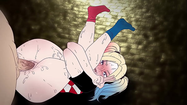Harley Quinn fickt mit dem Clown-Joker! Anime Hentai 2D (Cartoon - Porno) 2025