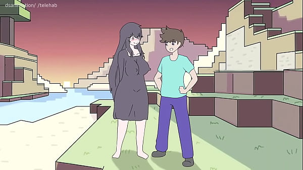 Ender Chan floss von Steve! Minecraft Hentai (Cartoon-Porno) 2. Tag 2025