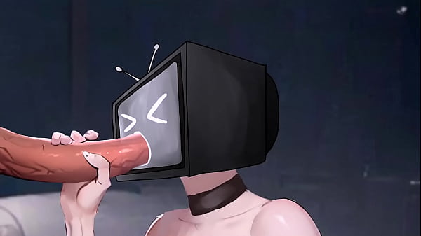 mulher de tv chupar pau de cinegrafista (skibidi banheiro pornô hentai) - loop