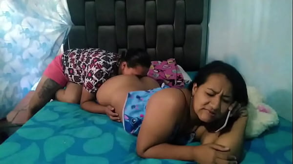 beautiful ebony woman feels very alone because her husband is traveling, the good thing is that she has her best friend to comfort her when she is excited