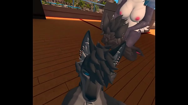 questo lupo ha dato al drago un passaggio della sua vita