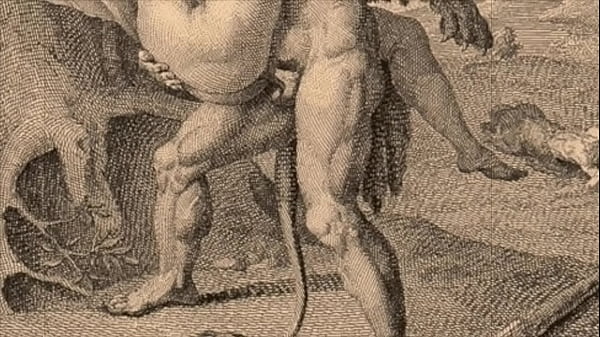 Vintage erotische Illustration