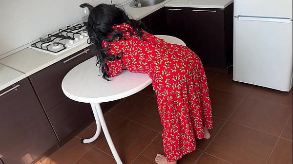 Stepmom asked to fuck her in anal and framed her big ass