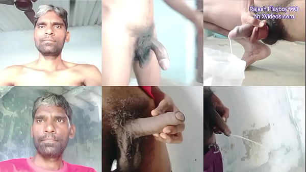 Rajesh Playboy 993 prepuzio nudo, grosso cazzo peloso e non tagliato, si masturba mostrando il culo rotondo e sborra nella copertina. Grande sborrata e pipì nella pipì del bagno