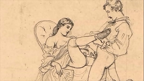 illustrazione erotica d'epoca