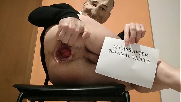 Il mio culo dopo 200 video anali estremi