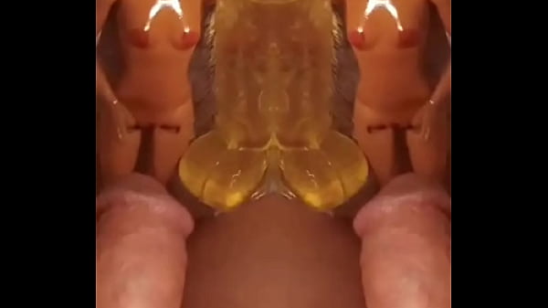 MIRRanuz-35 20240930 PRECUM Barbie-Titten DP BARBIE blaue Haare &amp_6 in Schwanz-Anus-Fick