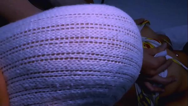 Amazing stunning Teen has fun