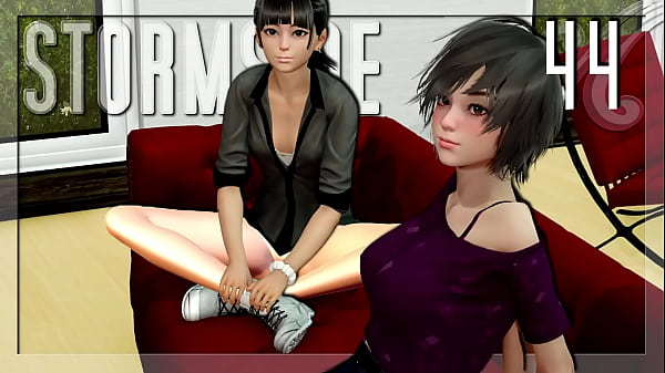STORMSIDE #44 &bull_ A couple of cute babes on the sofa