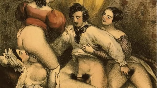 Vintage erotische Animalisierung