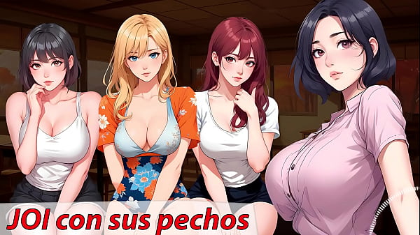 Audio hentai JOI. &iexcl_¡No corras! Quieren aprender a usar sus tetas contigo.