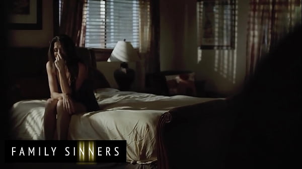 FAMILY SINNERS - Silvia Sage Takes Comfort In Her Stepson Seth'_s Arms When She Gets The Urge To Suck His Big Dick