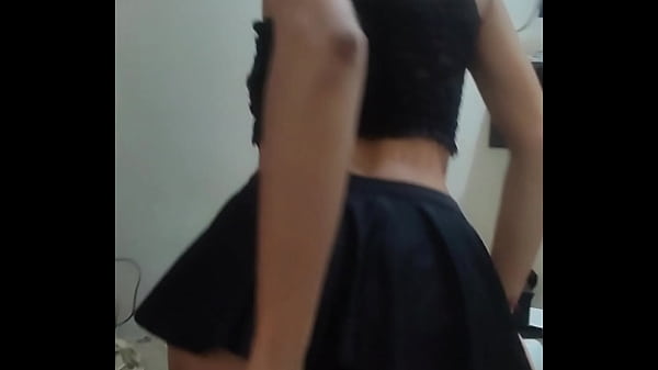 Beautiful Teen Girl performs in sexy