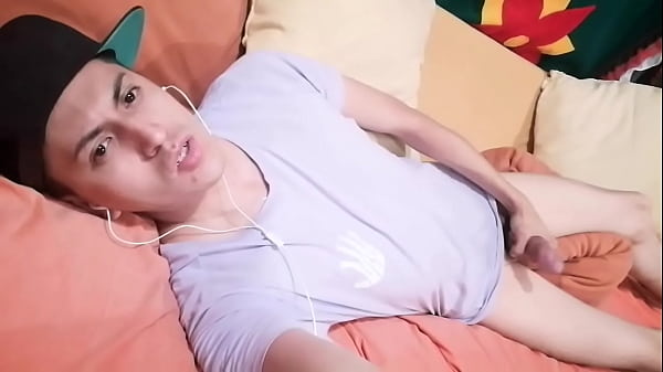 Cumshot on the couch