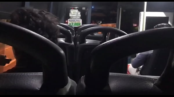 I seduce a dwarf on the bus and he stands next to me and starts sucking my tits, then I caress his cock and I suck it