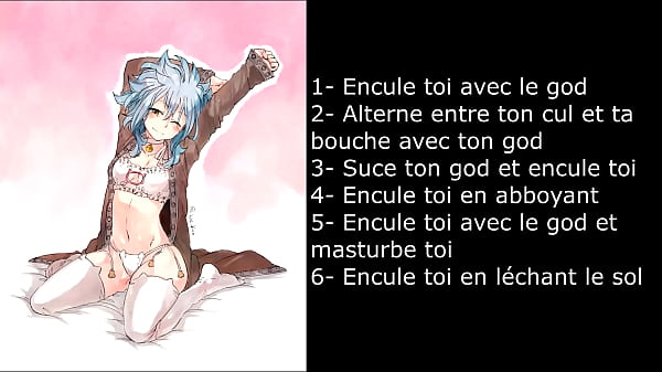 Hentai Joi fr Reby Fairy Tail Arschspiel, Eisspiel, Pissspiel, CEI