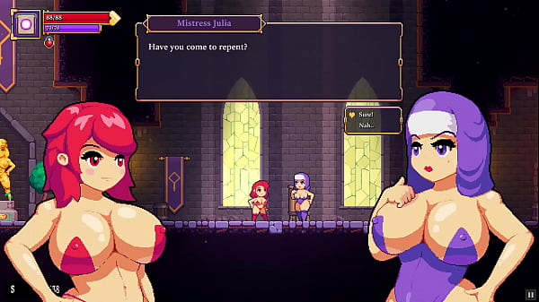 Scarlet Maiden [Hentai-Spiel PornPlay] Ep.2 Gloryhole und Futanari-Blowjob in den Höhlen