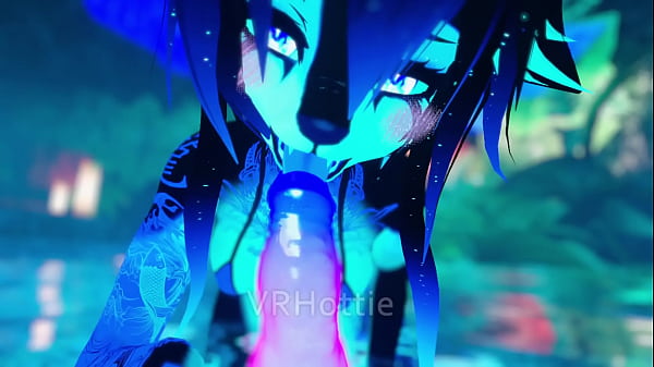 POV Lông thú trong điệu nhảy suối nước nóng VRChat ERP
