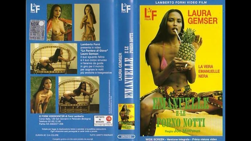 Emanuelle et les nuits érotiques (1978) Laura Gemser, Gloria Guida rétro, classique, vintage, érotique, porno, sexe, lesbienne, milf]